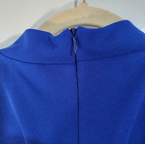 Elegant Maggie London Blue Dress, Size 12 - Picture 7 of 10